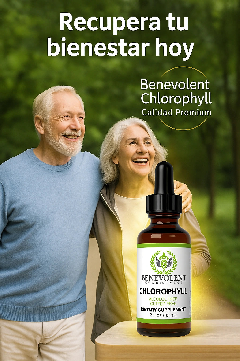Benevolent Chlorophyll- Detox, Vitalidad y Bienestar Desde Adentro ¡Tu Clorofila Premium Aquí!