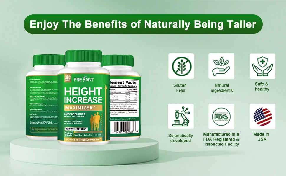 PREZANT Vital+ 62 cápsulas: Nutrición avanzada, El secreto natural para tu bienestar interior