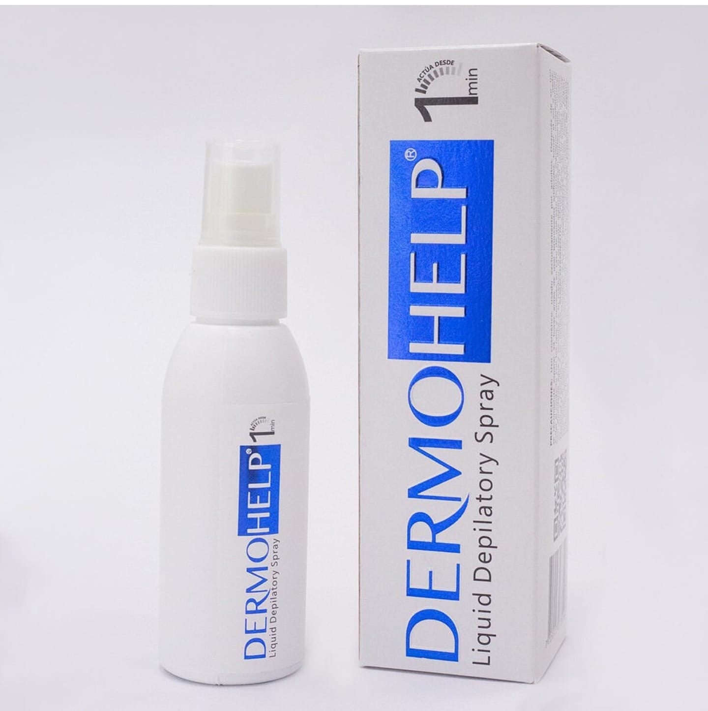 DERMOHELP – Depila en solo 1 minuto sin dolor. Fórmula con extractos naturales+🎁Crema hidratante Gratis