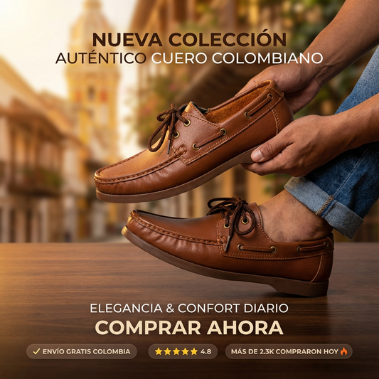 Apache Brown- 100% Cuero Genuino