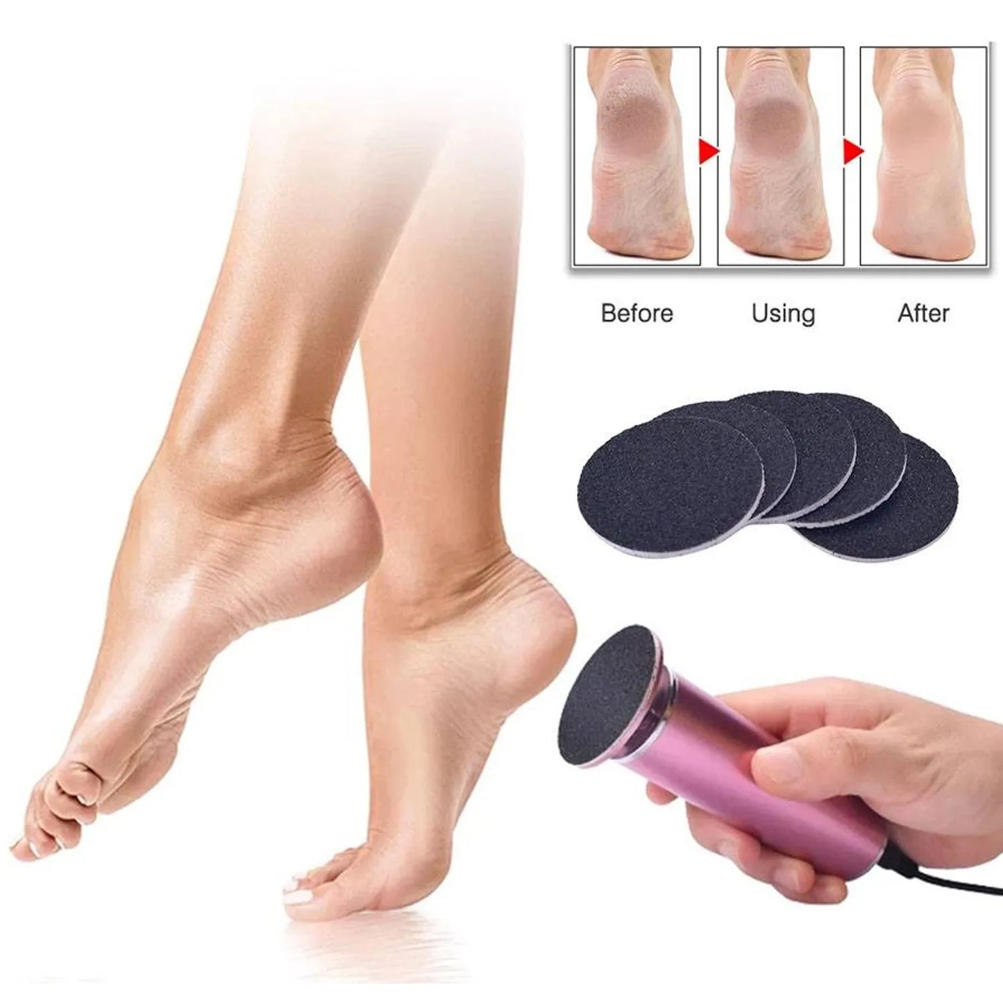 SmoothPro - Pies suaves como en spa… desde casa